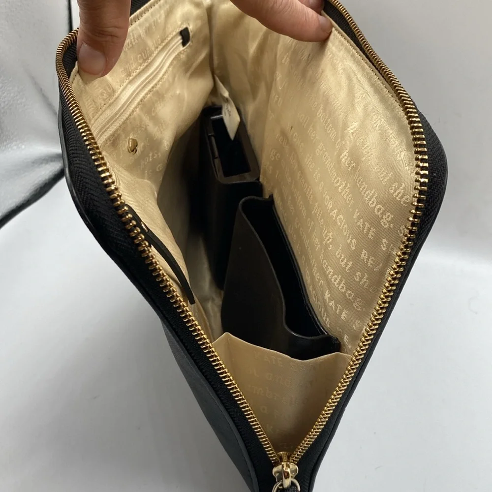 Kate‎ Spade x Everpurse charger clutch Quentin Black